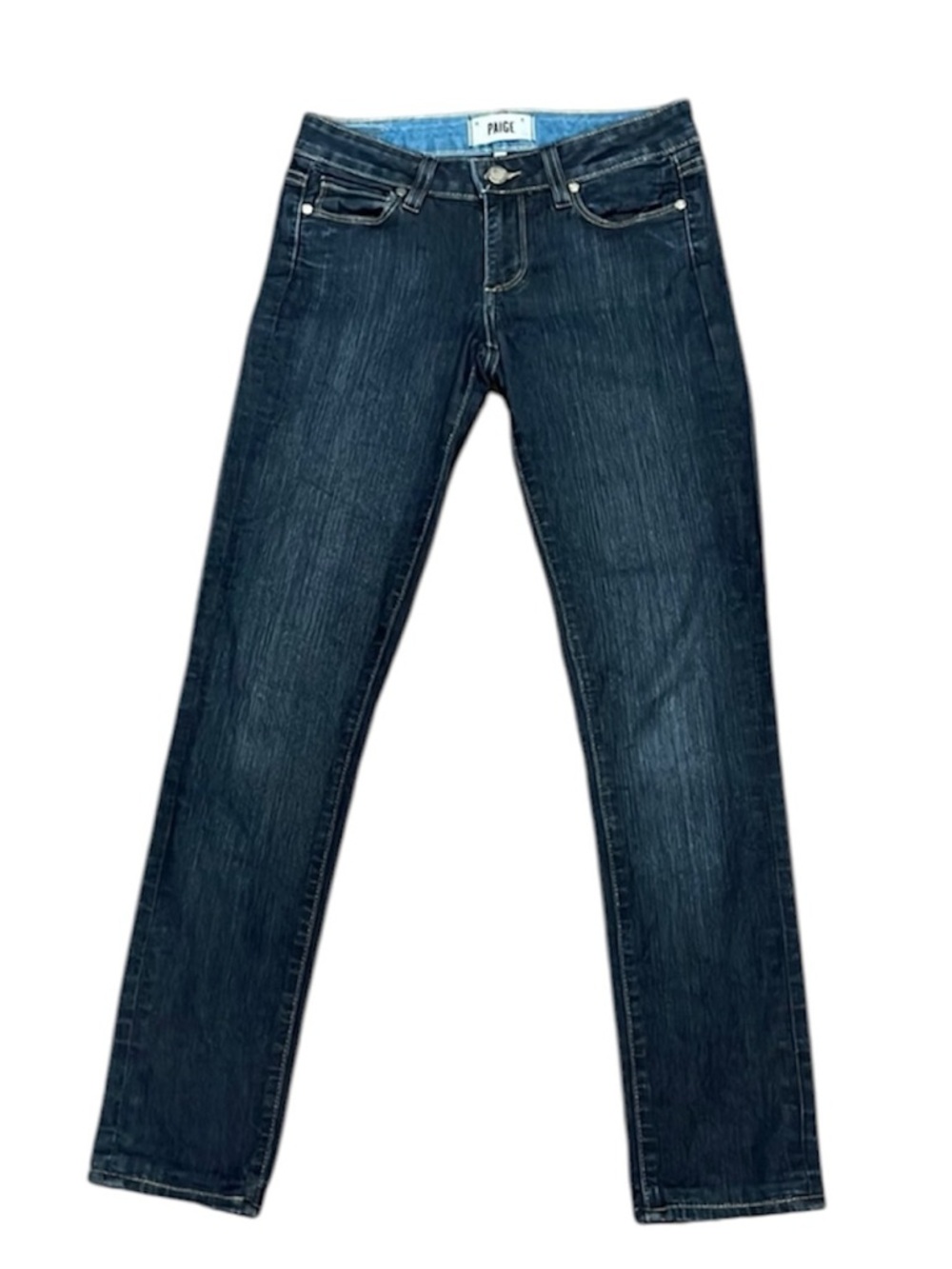 PAIGE - 24 perfect condition, skyline skinny dark wash
